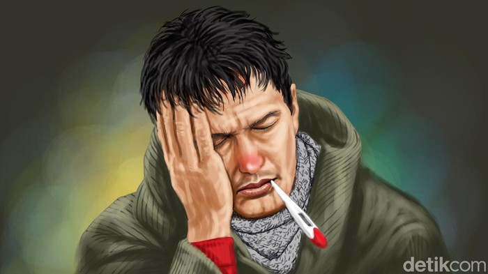 Ilustrasi detikX Flu Singapura