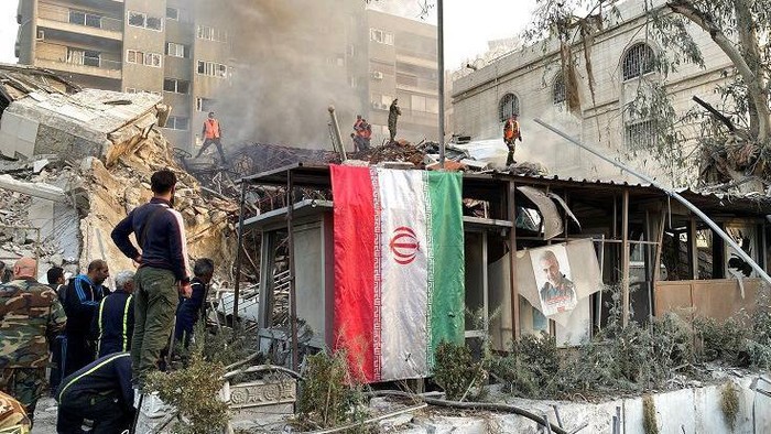 Iran bersumpah akan serang balik Israel setelah serangan konsulat di Damaskus  Seberapa besar potensi perang antara Iran dan Israel?