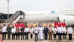 Jokowi Lepas Bantuan untuk Rakyat Palestina dan Sudan