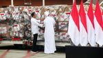Jokowi Lepas Bantuan untuk Rakyat Palestina dan Sudan