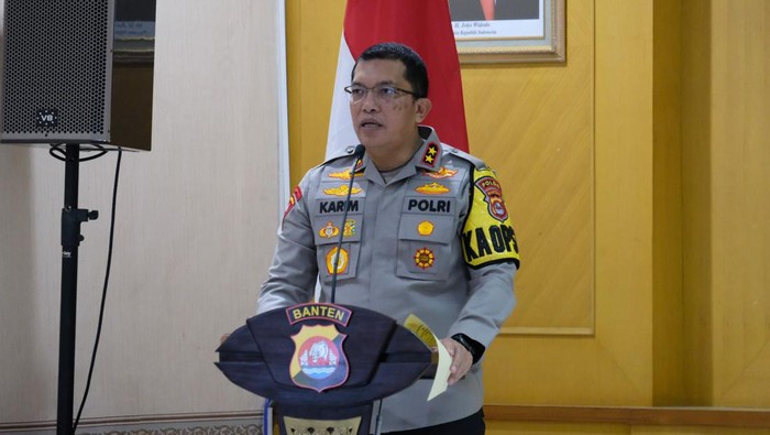 Kapolda Banten Irjen Abdul Karim (Dok Polda Banten).
