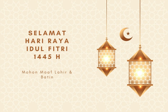 Kartu Ucapan Idul Fitri 2024