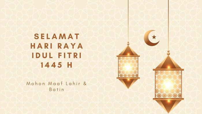 Kartu Ucapan Idul Fitri 2024
