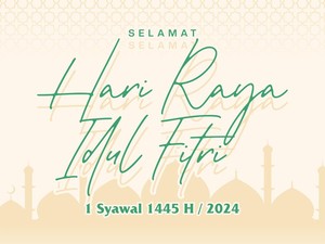 40 Kata-kata Ucapan Idul Fitri untuk Hampers Lebaran 2024