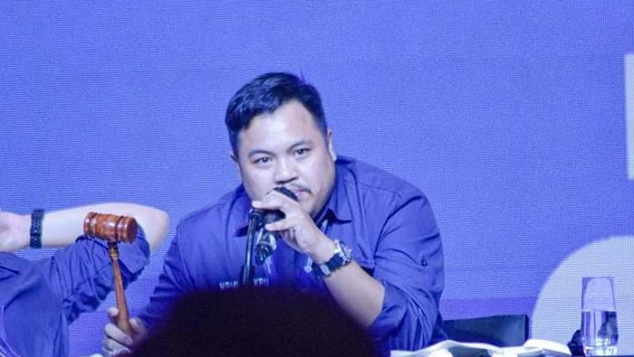 Ketua DPD Kesatuan Angkatan Muda Sriwijaya (KAMSRI) Bangka Belitung (Babel) Widi Prasetyo Eros