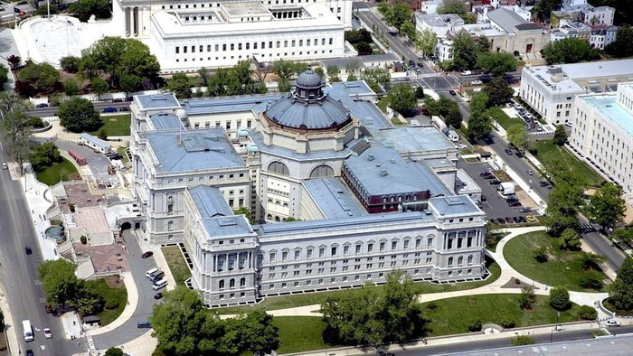 Library of Congress, perpustakaan terbesar di dunia Amerika Serikat.