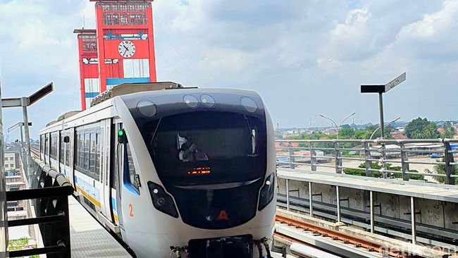 LRT Sumsel akan operasionalkan 7 trainset saat Lebaran.