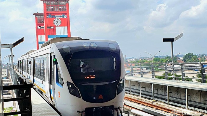 LRT Sumsel akan operasionalkan 7 trainset saat Lebaran.