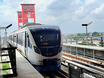 LRT Sumsel Tambah Trainset Hadapi Lonjakan Lebaran