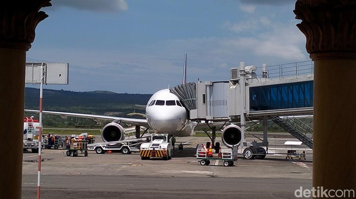 Maskapai Pelita Air Service (PAS) membuka rute penerbangan dari Jakarta ke Aceh maupun sebaliknya. (Foto: Agus Setyadi/detikSumut).