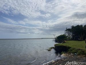 Sabana Tersembunyi di Pantai Baros, Ijo-ijonya Menyegarkan Mata
