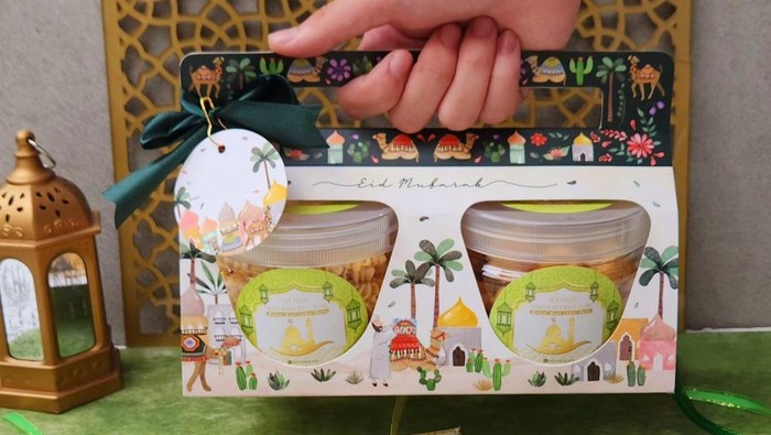 Paket hampers Mahreen by Momo Cake