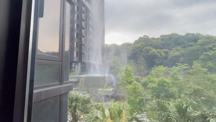A view of a damaged apartment following an earthquake offshore, in New Taipei City, Taiwan April 3, 2024. REUTERS/Fabian Hamacher