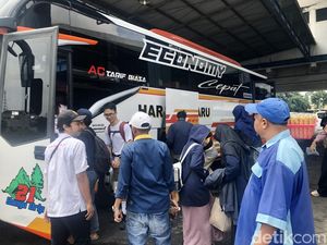 Penumpang di Terminal Arjosari Malang Mulai Meningkat Jelang Lebaran