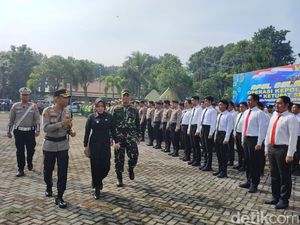 286 Polisi Dikerahkan Amankan Mudik Lebaran di Mojokerto