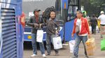 Potret Keberangkatan Mudik Gratis ke 8 Kota