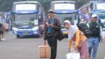 Potret Keberangkatan Mudik Gratis ke 8 Kota