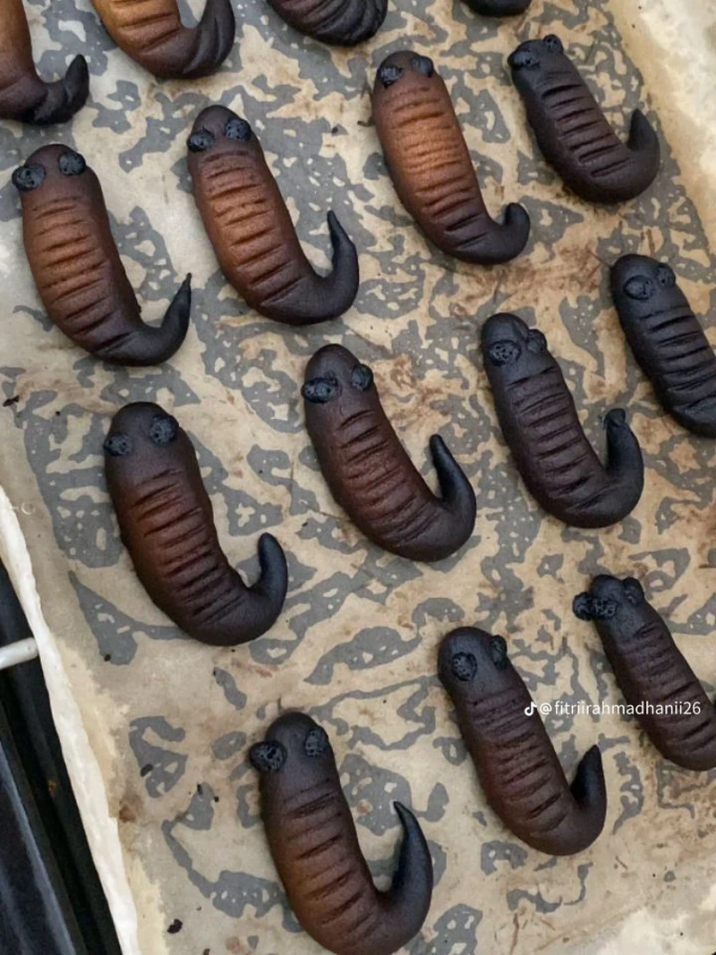 Potret Kocak Netizen Bikin Kue Lebaran yang Tak Sesuai Harapan