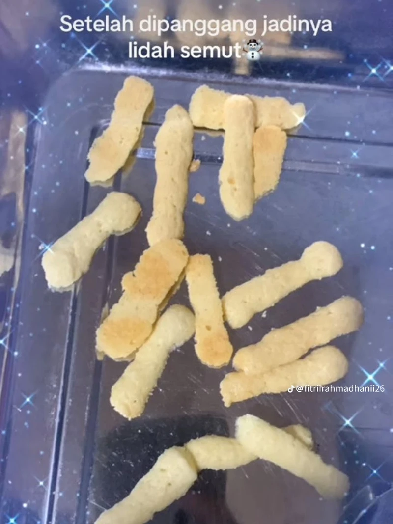 Potret Kocak Netizen Bikin Kue Lebaran yang Tak Sesuai Harapan