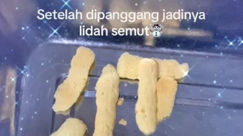 Hmmm tak sesuai harapan hasilnya. Foto: TikTok/fitriirahmadhanii26