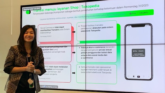 Presiden Tokopedia Melissa Siska Juminto