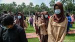 Ratusan Pelajar Konvoi Hendak Tawuran Disetrap di Balai Kota DKI