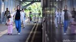 Suasana Arus Mudik Lebaran di Stasiun Gubeng Surabaya