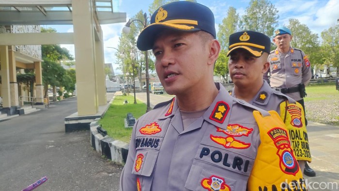 Kapolres Gunungkidul, AKBP Edy Bagus Sumantri, saat ditemui di kantor Pemkab Gunungkidul Rabu (3/4/2024).