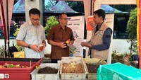 Kegiatan ini untuk mendukung target pemerintah dalam pengurangan dan penanganan sampah organik.