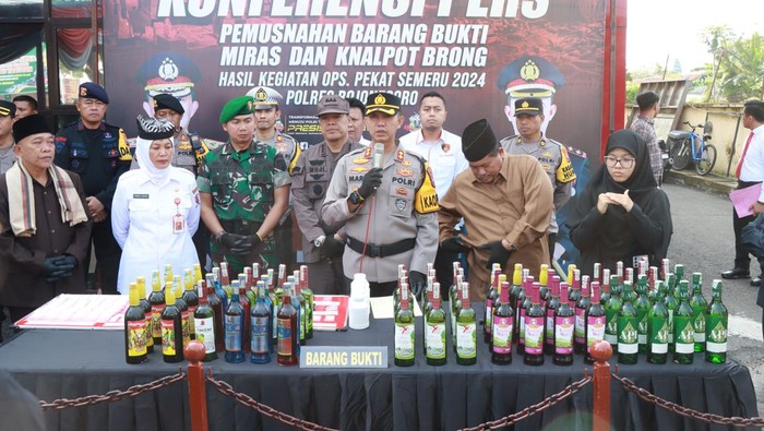 Ungkap hasil operasi Pekat Semeru 2024 Polres Bojonegoro
