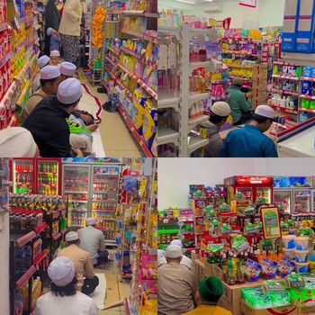 Viral ada majelis di minimarket bikin warganet bertanya-tanya