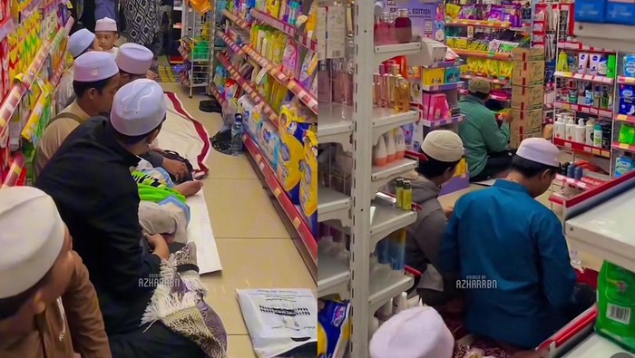 Viral ada majelis di minimarket bikin warganet bertanya-tanya
