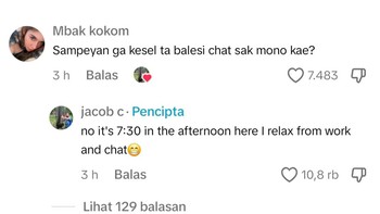 Respons Cortez pun membuat lucu para netizen. Foto: Screenshot/TikTok