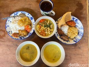 Warung Joglo Si Embah: Ada Nasi Rames Aneka Lauk ala Jawa di Bekasi