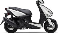 Sementara bagian tengah ke belakangnya sepintas mirip Yamaha NMax terbaru. Hanya saja, dimensinya dibuat lebih pendek dan ramping. Kemudian knalpotnya dibuat lebar dengan selongsong menanjak. Foto: Yamaha Japan.