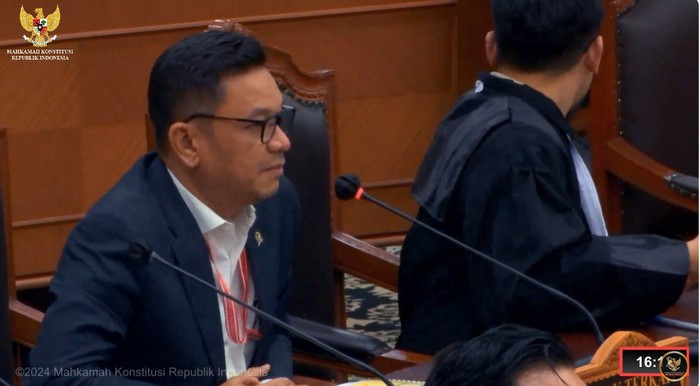 Ace Hasan di Sidang MK (dok. YouTube MK)