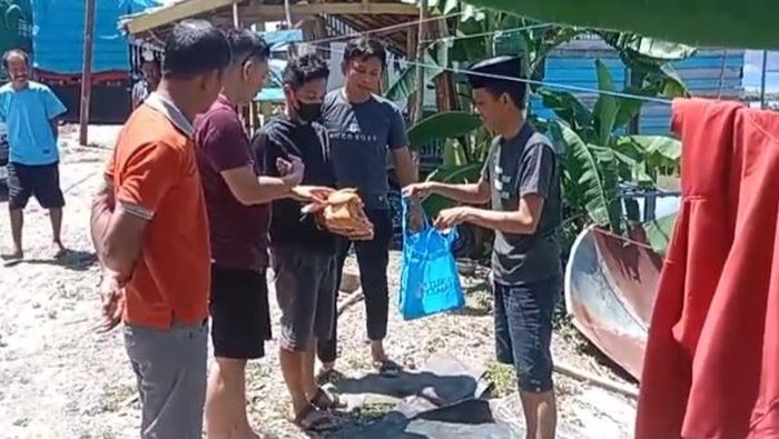 Aksi kurir narkoba di Kolaka terekam kamera.