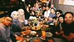 So Sweet! Aurel Hermansyah dan Atta Halilintar Dinner ala Warung Tenda