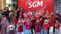 SGM Family Yummi Nutri menggandeng Mombassador dan Warung Anak Sehat dalam menyelenggarakan bazar tersebut. 