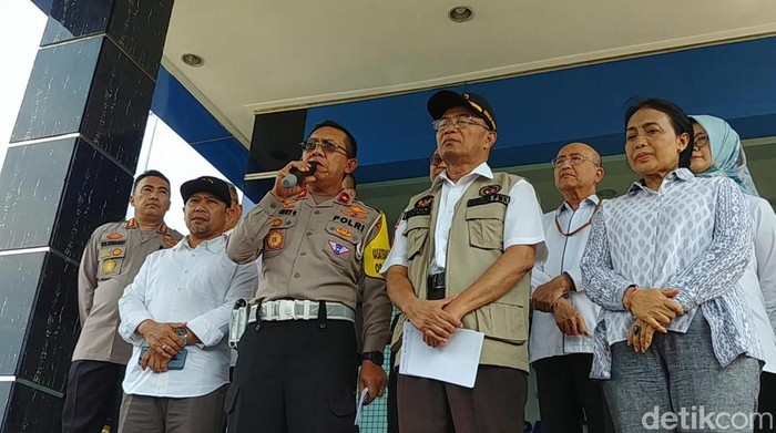 Direktur Penegakkan Hukum (Dirgakkum) Korlantas Polri, Brigjen Raden Slamet Santoso