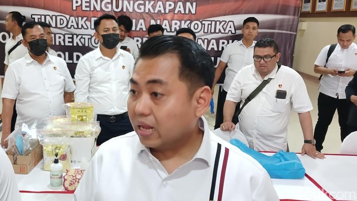 Dirresnarkoba Polda Kepri, Kombes Donny Alexander.(Alamudin Hampu/detikSumut)
