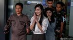 Ekspresi Sandra Dewi Usai Diperiksa Kejagung