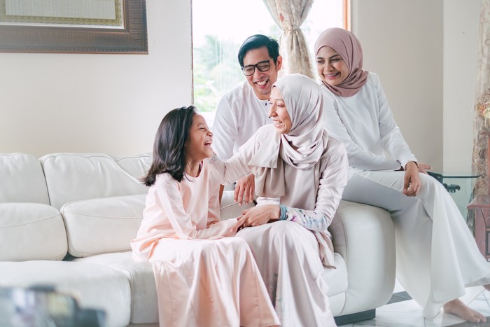 ilustrasi lebaran idul fitri