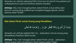 Niat Zakat Fitrah untuk Diri Sendiri, Istri, Anak, dan Keluarga