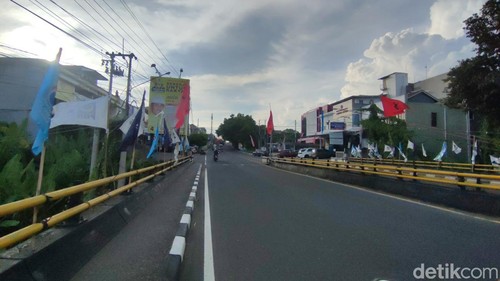 Suasana Jalan Bypass Ir Soekarno, Kediri, Tabanan, Bali, jalur mudik yang bakal dilewati pemudik dari Denpasar ke arah Gilimanuk.