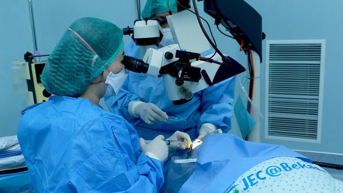 JEC Berbagi Kebaikan Ramadan JEC Eye Hospitals and Clinics menyalurkan 1.445 paket sembako jelang akhir Ramadan kepada anak yatim dan kalangan dhuafa. Ini diharapkan membantu pemenuhan kebutuhan pokok mereka saat merayakan Idul Fitri.