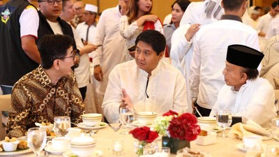 Kala Timses Prabowo dan Ganjar Hangat Semeja