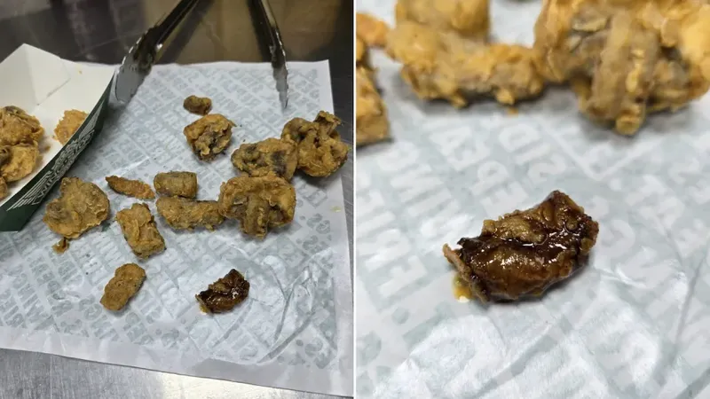 Jijik! Dikira Jamur Krispi, Pelanggan Hampir Menelan Kecoak Goreng