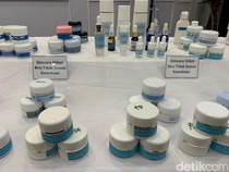 Penampakan Kosmetik Ilegal Berbahaya yang Diciduk BPOM dari Klinik Kecantikan