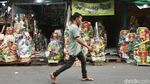 Pedagang Parcel di Cikini Makin Cuan Jelang Lebaran